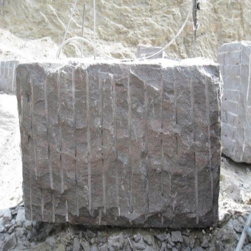 Non Polished Solid Rough Granite Block, For Bathroom, Floor, Feature : Crack Resistance, Fine Finished