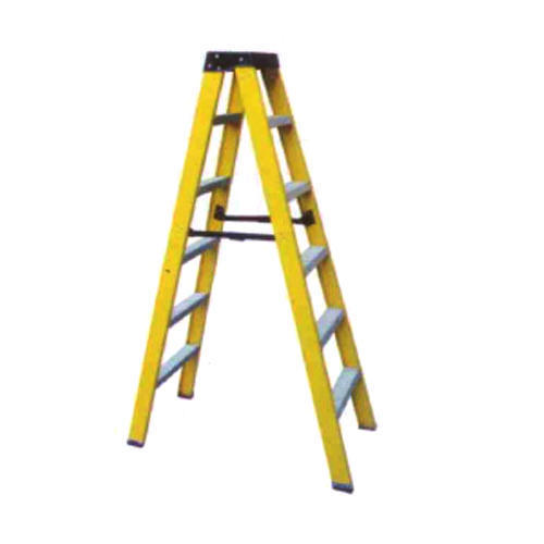 Yellow FRP Ladder, For Industrial Use, Feature : Fine Finishing, Foldable, Rust Proof