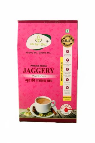 Jaggery Based Instant Premix Masala Tea, Packaging Type : Paper Box