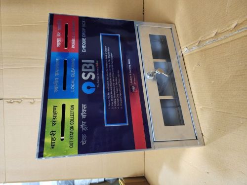 Sbi Metal Cheque Drop Box As Per Rbi Guidelines