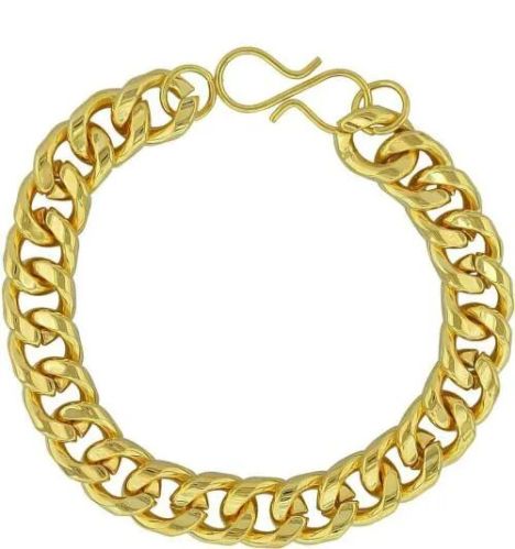 Polished Gold Plated Brass Bracelet, Feature : Attractive Designs, Fine Finished, Finely Finished, Scratch Resistant