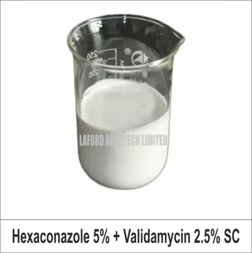 Hexaconazole 5% +validamycin 2.5% SC, For Agricultural Use, Classification : FUNGICIDE