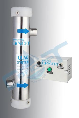 50Hz STAINLESS STEEL PAF-5L 300.P.H UV System, For PURIFICATION