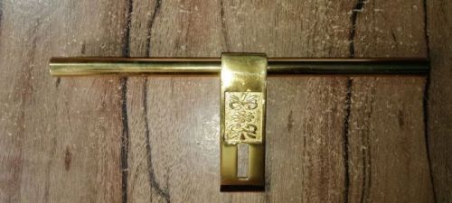 Golden Sliding Finished 10 Inch Brass Aldrop, For Windows, Doors, Feature : Durable, Attractive Design