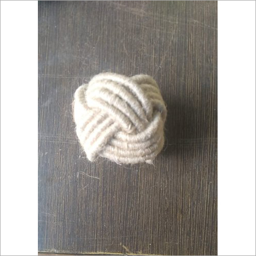 Chirag Handicrafts White Plain Cotton Macrame Curtain Cord, For Binding Pulling, Decoration Use