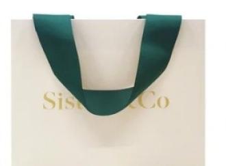 White & Green Paper Shopping Bags, For Household, Capacity : 2 Kg