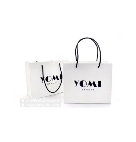 White Fancy Shopping Paper Bag, For Household, Capacity : 2kg