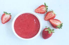 Frozen Strawberry Puree, Packaging Type : Plastic Pouch