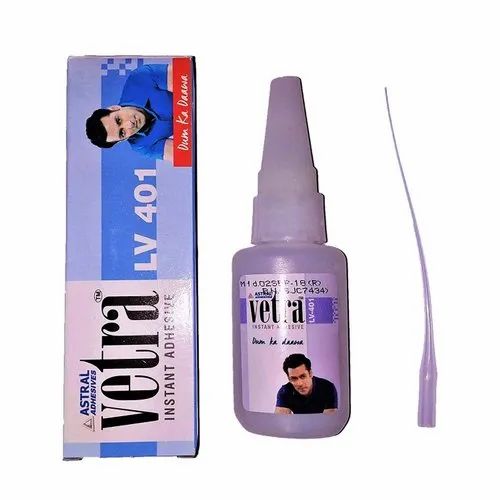 Astral LV 401 Vetra Instant Adhesives, Form : Liquid