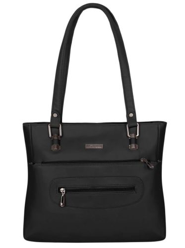 Shahar Plain Polished Rexine Rexin Rexin Ladies PU Leather Bags