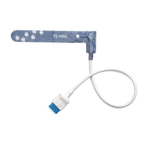 Blue Polished Pediatric Adhesive Wrap Sensor, For Hospital