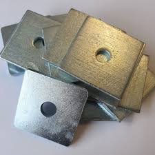 Silver Sahas Polished Iron Square Washers, For Custom, Feature : High Quality