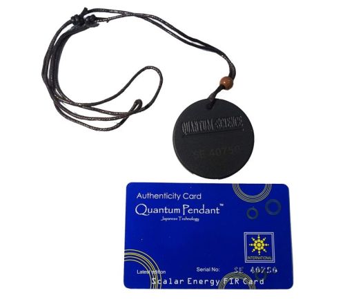 QUANTAM Bio Scalar Energy Pendent, Shape : Round