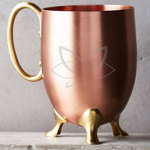 Polished Copper Brass Mug, Feature : Attractive Designs, Corrosion Proof, Durable