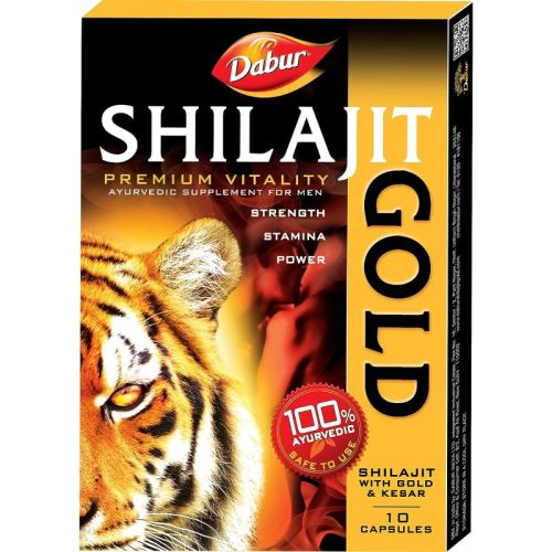 Shilajit Gold Capsule, For Kidney Stones, Edema, Hemorrhoids, To Reduce Anorexi, Shelf Life : 2 Year