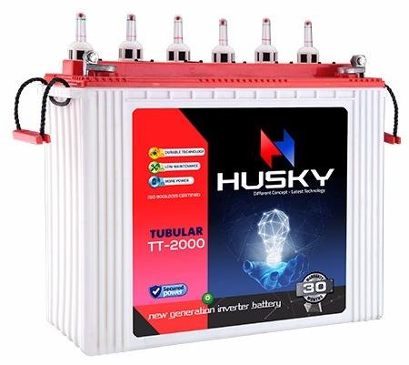 Husky Tall Tubular Battery