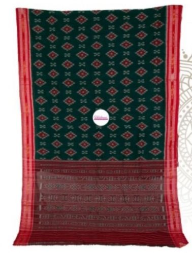 Ladies Designer Pure Cotton Odisha Saree, Speciality : Easy Wash, Dry Cleaning, Anti-Wrinkle, Shrink-Resistant