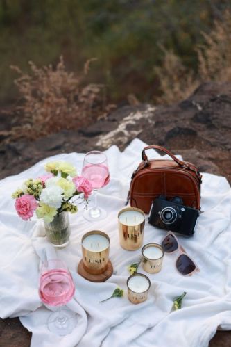 Sunset By The Beach Scented Candles For Decoration