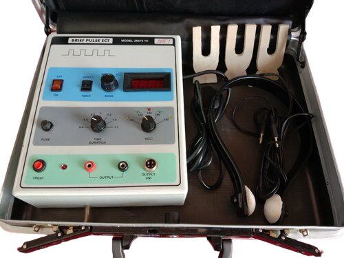 Brief Pulse ECT Machine 26676TE, Certification : CE Certified, ISO 9001:2008, ISO 9001:2015