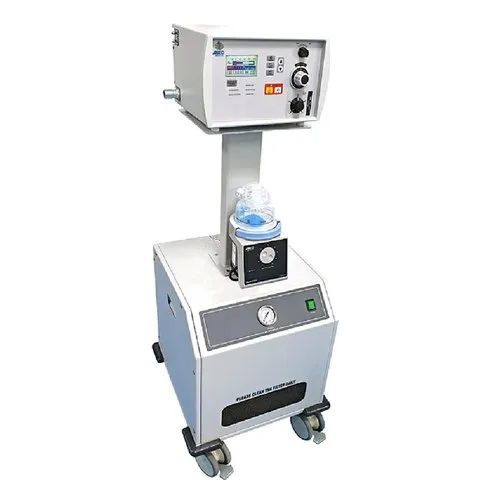 ICU Ventilator With Air Compressor, For Clinical Use, Hospital Use, Feature : High Accuracy, Low Power Consumption