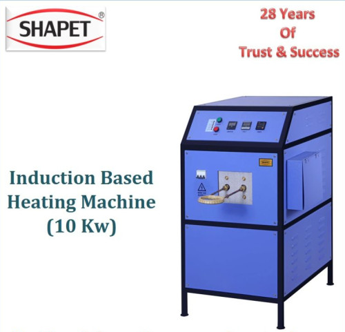 SHAPET Automatic Mild Steel 10Kw Induction Heating Machine, Shape : Rectagular