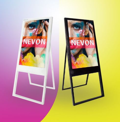 Rectangular LED Customized Digital Signage Standee, For Advertising, Mounting Type : Floor Mounted