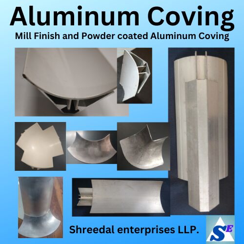 Powder coating Aluminium Coving for Industrial