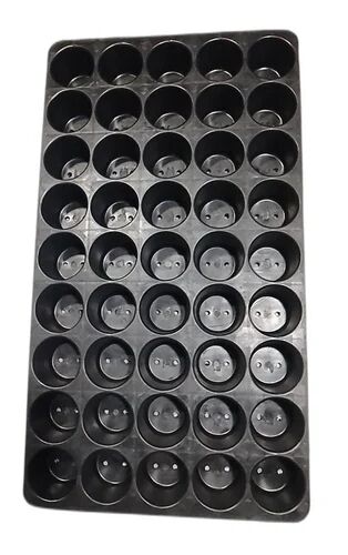 Black Seedling Root Trainer 45 Cavity Tray, Size : 265 X 530 Mm