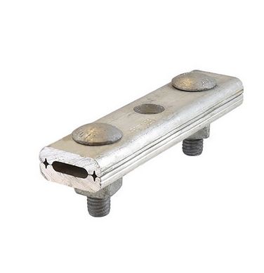 Grey Polished Metal Cable Suspension Clamp, For Overhead Line Fitting, Certification : ISI Certified
