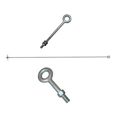 Polished Metal Forged Eye Bolts, Size : Standard