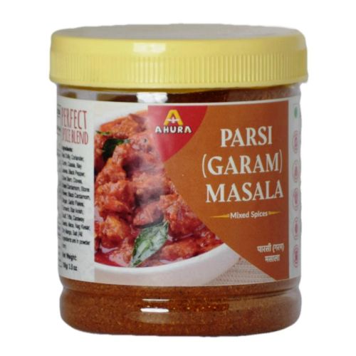 Ahura Natural Parsi Garam Masala, Packaging Type : Plastic Container