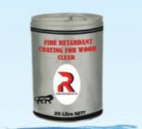 Clear Fire Retardant Coating For Wood, Grade Standard : Technical Grade