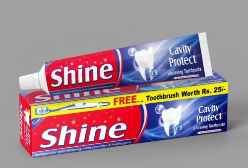 170 Gm Shine Cavity Protect Whitening Toothpaste