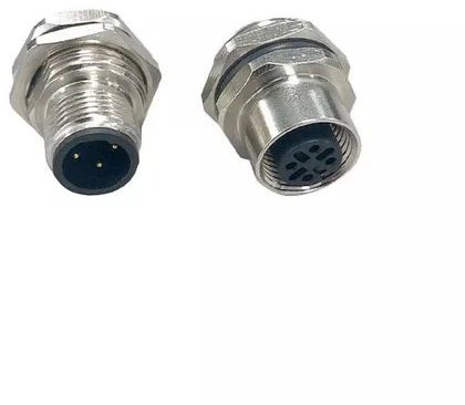 DEW M12 4Pin Female Connector For Industrial