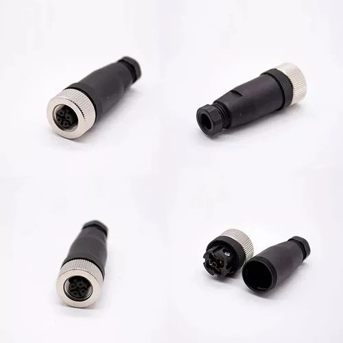 DEW Stainless Steel M12 Male Connector For Industrial