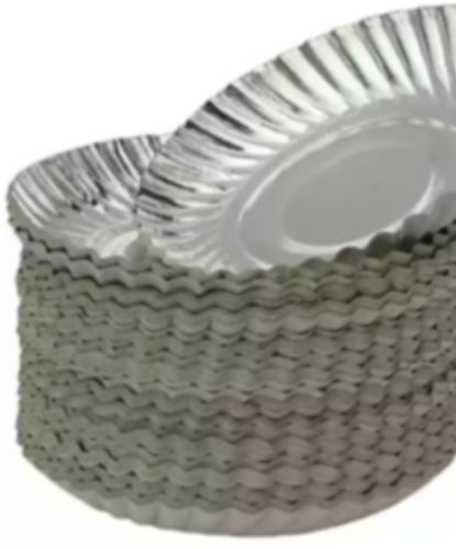 Plain Areca Leaf Paper Plates, Shape : Round