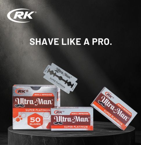 RK Ultra-Man Super Platinum Stainless Razor Blade