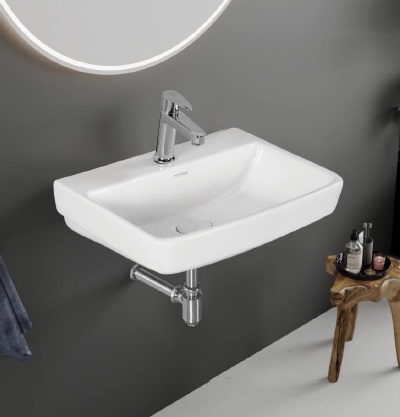 Ryzen Wall Hung Wash Basin For Home, Office, Restaurant, Hotels Etc