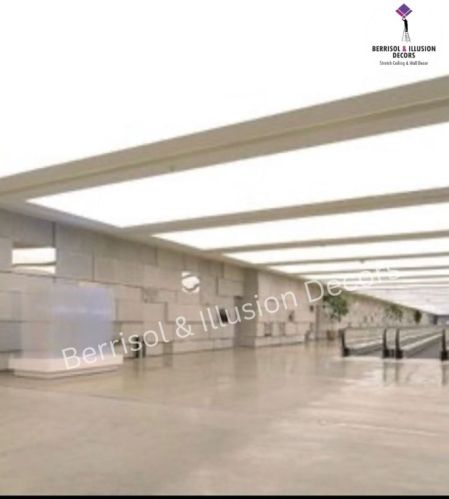 PVC White Large Translucent Stretch Ceilings