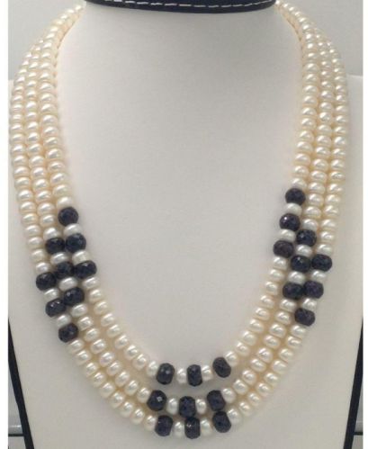 Ishan Real Fresh Water Pearls, Color : White