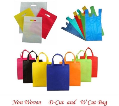 Non Woven Stitched Bag, Color : Black, Blue, Green, Red, Sky Blue, Yellow