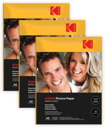 Kodak Plain Glossy Papers For Photo Printing