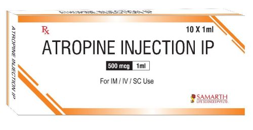 Atropine Injection 500 Mcg/ 1 Ml