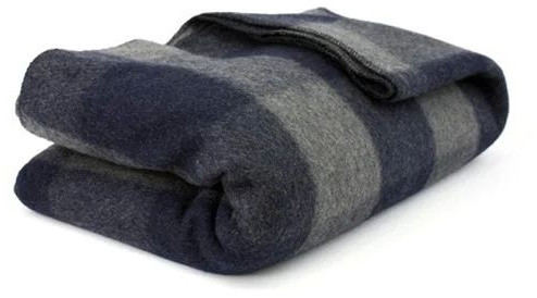 Checked Woolen Blanket, Packaging Type : Zip Bags