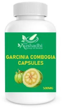 Aushadhi Garcinia Combogia Capsule, Packaging Type : Bottle
