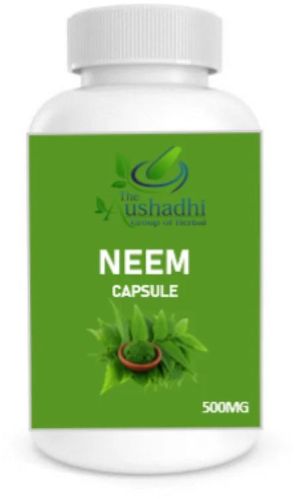 Aushadhi Neem Capsule, Packaging Type : Bottle