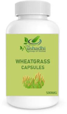 Wheat Grass Capsule, Packaging Type : Bottle