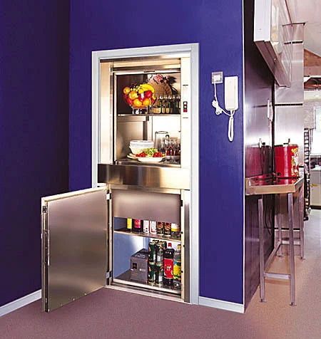 Automatic Electric Kitchen Elevator, Color : Silver, Loading Capacity : 4000-5000kg