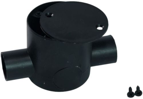 2 Way PVC Deep Junction Box For Electrical Conduit Fittings