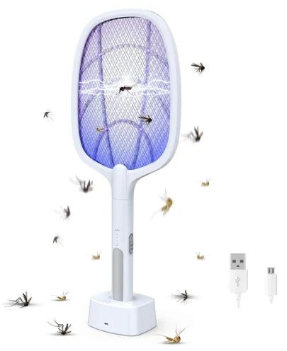 Rechargeable Mosquito Killer Racket Bat Machine, Packaging Type : Paper Box